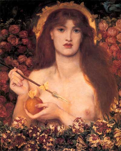 Painting Code#11530-Rossetti, Dante Gabriel(England): Venus Verticordia