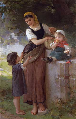 Painting Code#11663-Munier, Emile(France): May I Have One Too