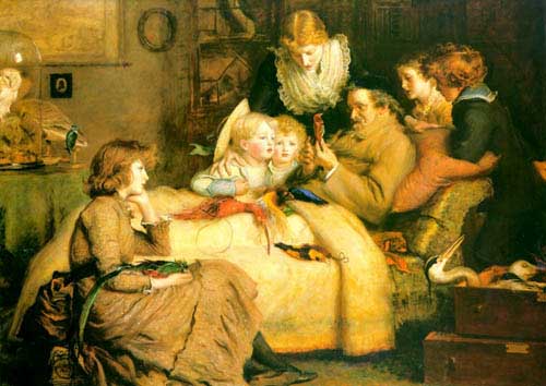 Painting Code#11793-Millais, John Everett(England): Ruling Passion