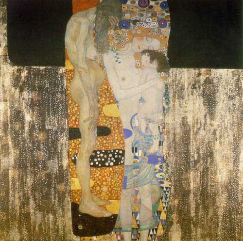 Painting Code#12322-Klimt, Gustav(Austria): The Three ages of Woman
