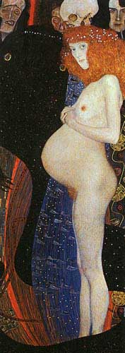 Painting Code#12323-Klimt, Gustav(Austria): Hope I