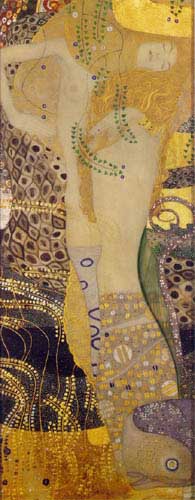 Painting Code#12366-Klimt, Gustav(Austria): Serpents I