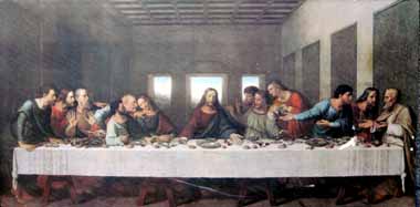 Painting Code#1240-Leonardo da Vinci: The Last Supper