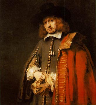 Painting Code#1245-Rembrandt van Rijn: Portrait of Jan Six