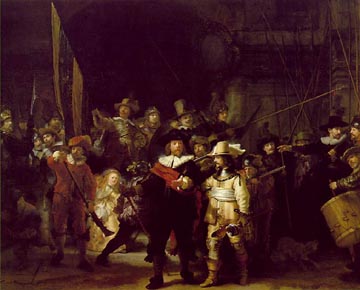 Painting Code#1248-Rembrandt van Rijn: The Night Watch 