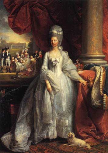 Painting Code#12488-West, Benjamin - Queen Charlotte