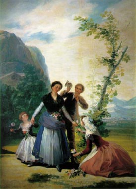 Painting Code#1261-Goya, Francisco: Spring