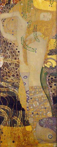 Painting Code#12625-Klimt, Gustav(Austria) - Serpents I