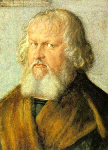 Painting Code#1295-Durer, Albrecht: Portrait of Hieronymus Holzschuher