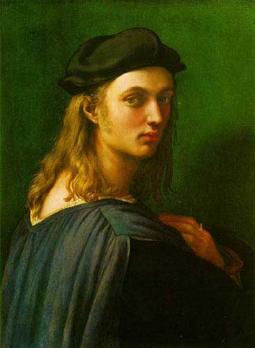 Painting Code#1308-Raphael - Portrait of Bindo Altoviti