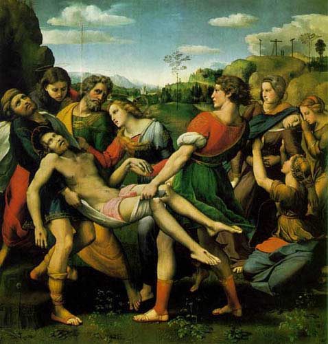 Painting Code#1311-Raphael - Entombment