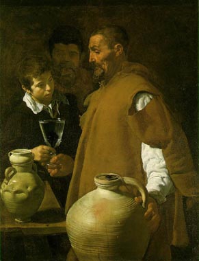Painting Code#1319-Velazquez, Diego: The Waterseller in Seville