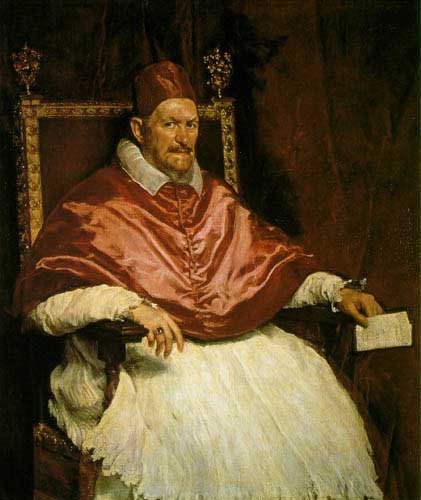 Painting Code#1320-Velazquez, Diego: Pope Innocent X
