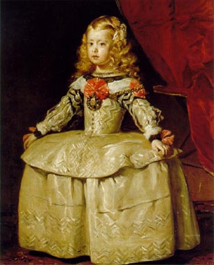 Painting Code#1322-Velazquez, Diego: Infanta Margarita