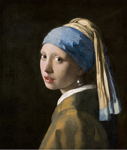 Painting Code#1337-Vermeer, Jan: Girl with a Pearl Earring