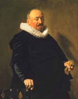 Painting Code#1353-Hals, Frans: Portrait of an Elderly Man