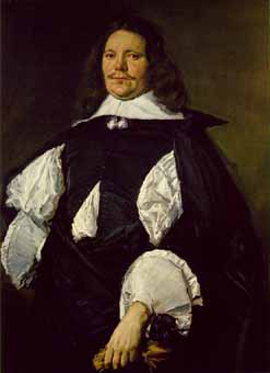 Painting Code#1355-Hals, Frans: Portrait of a Man