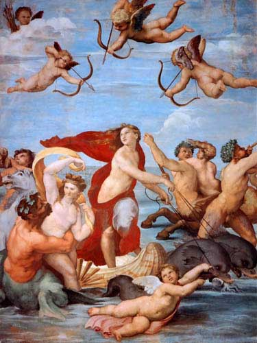 Painting Code#15008-Raphael - The Triumph of Galatea