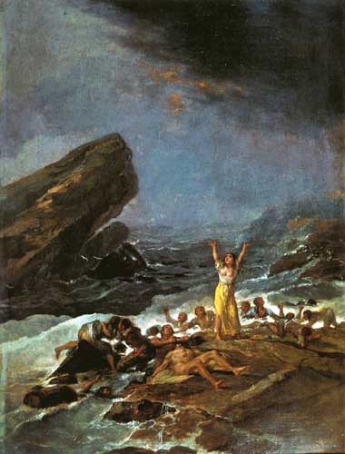 Painting Code#15097-Goya, Francisco: The Shipwreck
