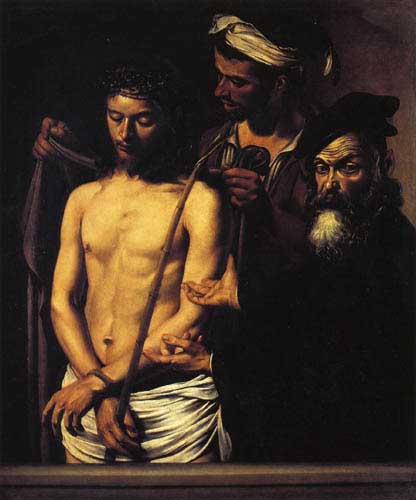 Painting Code#15111-Caravaggio, Michelangelo Merisi da - Ecce Homo