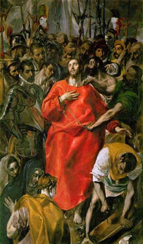 Painting Code#15155-El Greco - The Spoliation