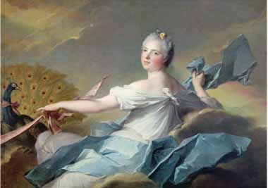 Painting Code#15181-Jean Marc Nattier - Portrait of Adelaide de France, as the Element Air
