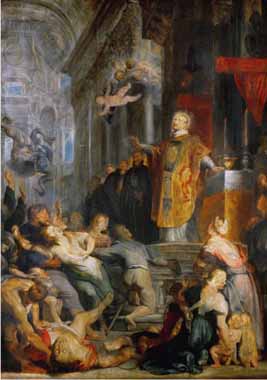 Painting Code#15235-Rubens, Peter Paul - The Miracle of Saint Ignatius Loyola