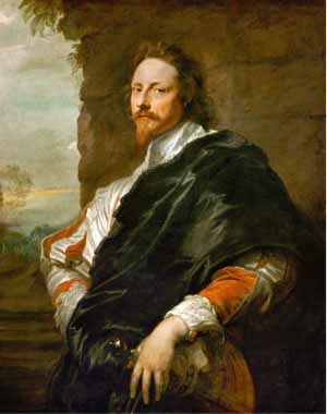 Painting Code#15271-Sir Anthony van Dyck - Nicholas Lanier