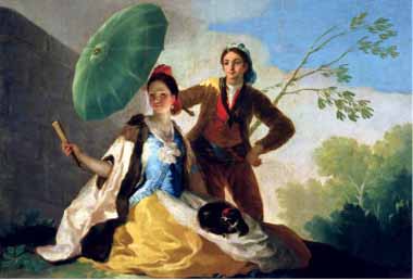 Painting Code#15300-Goya, Francisco - The Parasol
