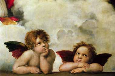 Painting Code#15459-Raphael - The Two Angels