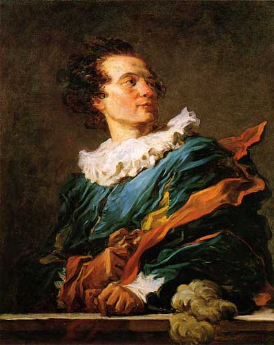 Painting Code#15469-Fragonard, Jean Honore - Portrait of a Young Man