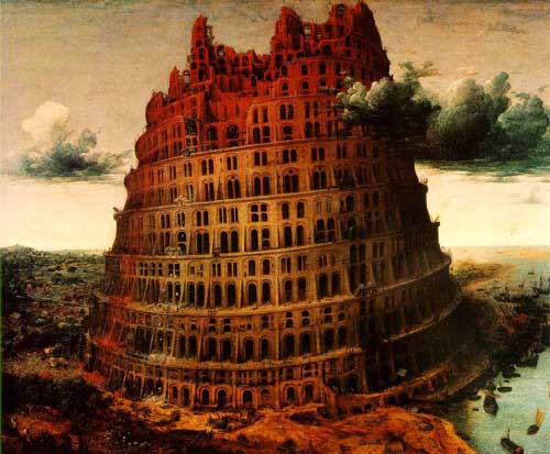 Painting Code#20089-Bruegel Pieter, the Elder: The Little Tower Of Babel