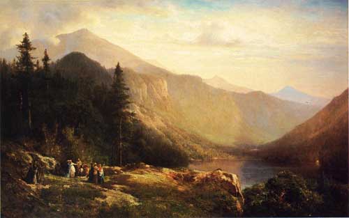 Painting Code#20207-Hill, Thomas - An Artist&#039;s View of Mt. Lafayette
