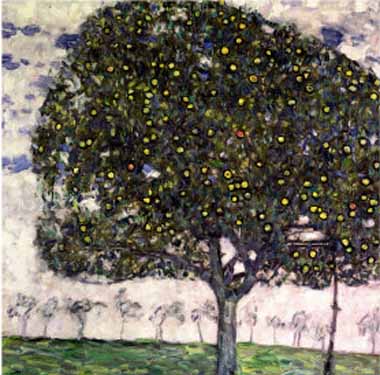 Painting Code#20351-Klimt, Gustav(Austria) - The Apple Tree