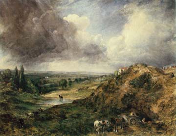 Painting Code#2128-Constable, John: Branch Hill Pond, Hampstead Heath