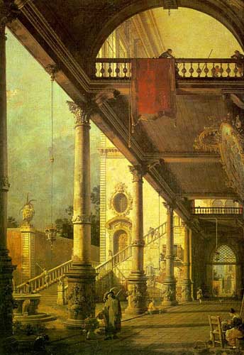 Painting Code#2149-Canaletto(Italy): Perspective