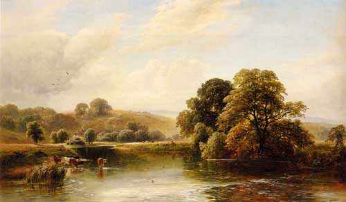 Painting Code#2170-Turner, George: The Trent Near Ingleby
