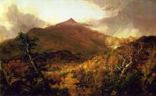 Painting Code#2413-Cole, Thomas(USA): Schroon Mountain, Adirondacks
