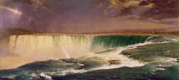 Painting Code#2425-Church, Frederic Edwin(USA): Niagara