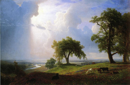 Painting Code#2439-Bierstadt, Albert(USA): California Spring
