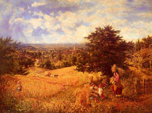 Painting Code#2727-Mote, George William(USA): Harvest Time