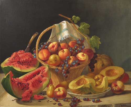 Painting Code#3004-John F. Francis: Abundance of Fruit
