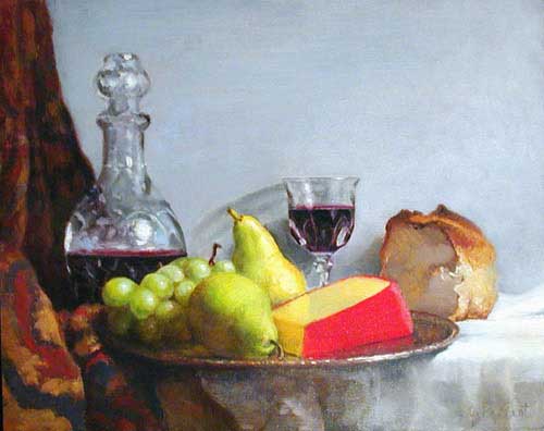 Painting Code#3036-Still Life With Pears
