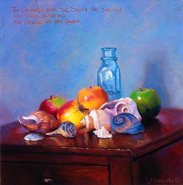 Painting Code#3077-Still Life on Tabletop