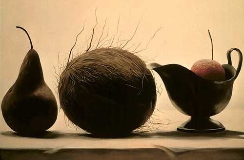 Painting Code#3123-Olga Antonova: Pear and Coconut