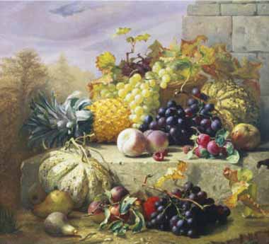 Painting Code#3737-Stannard, Eloise Harriet - Profusion of Fruit