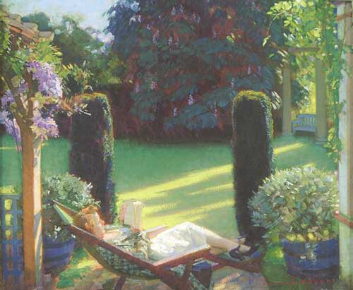 Painting Code#40029-Harold Speed: Summer Afternoon