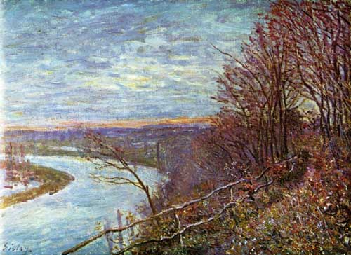 Painting Code#40349-Sisley, Alfred -  Le Loing