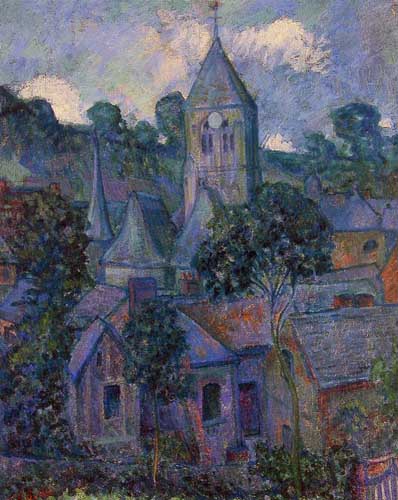 Painting Code#40363-Butler, Theodore Earl(USA): Giverny at Night