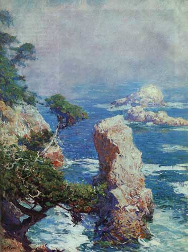 Painting Code#40612-Rose, Guy(USA): Mist Over Point Lobos